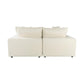Cali 80" Modular Loveseat - Natural - Image 6
