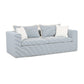 Salty 85" Indoor/Outdoor Sofa - Blue Stripes - Image 3