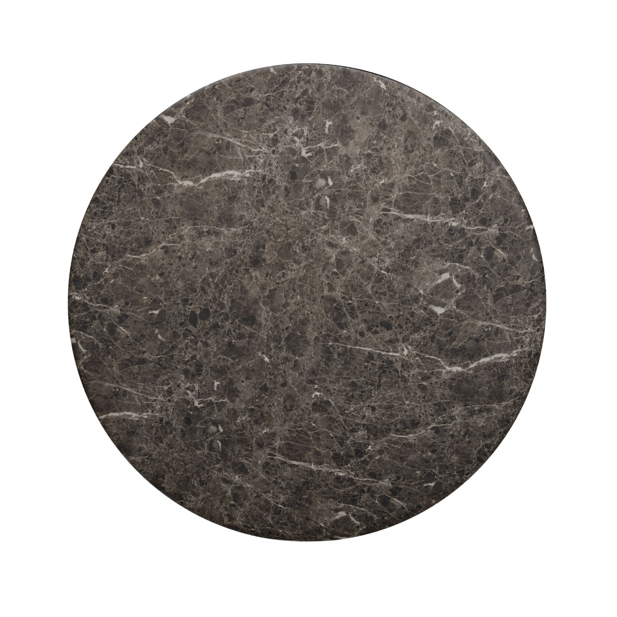 Cynthia 36" Concrete Indoor/Outdoor Coffee Table - Dark Emperador Marble - Image 5