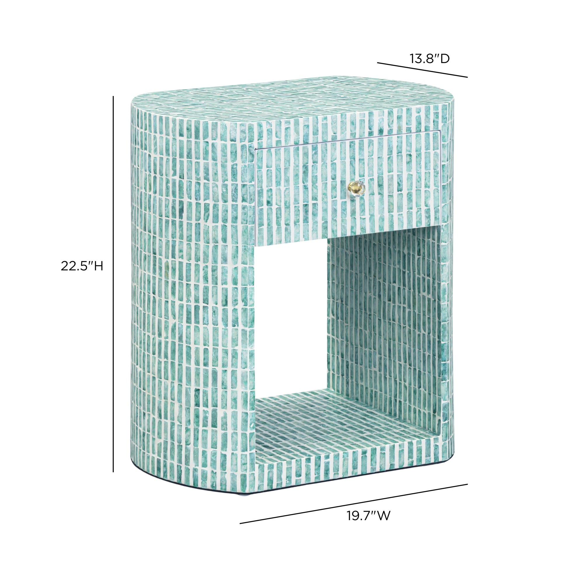 Prim 20" Capiz Shell Nightstand - Image 8