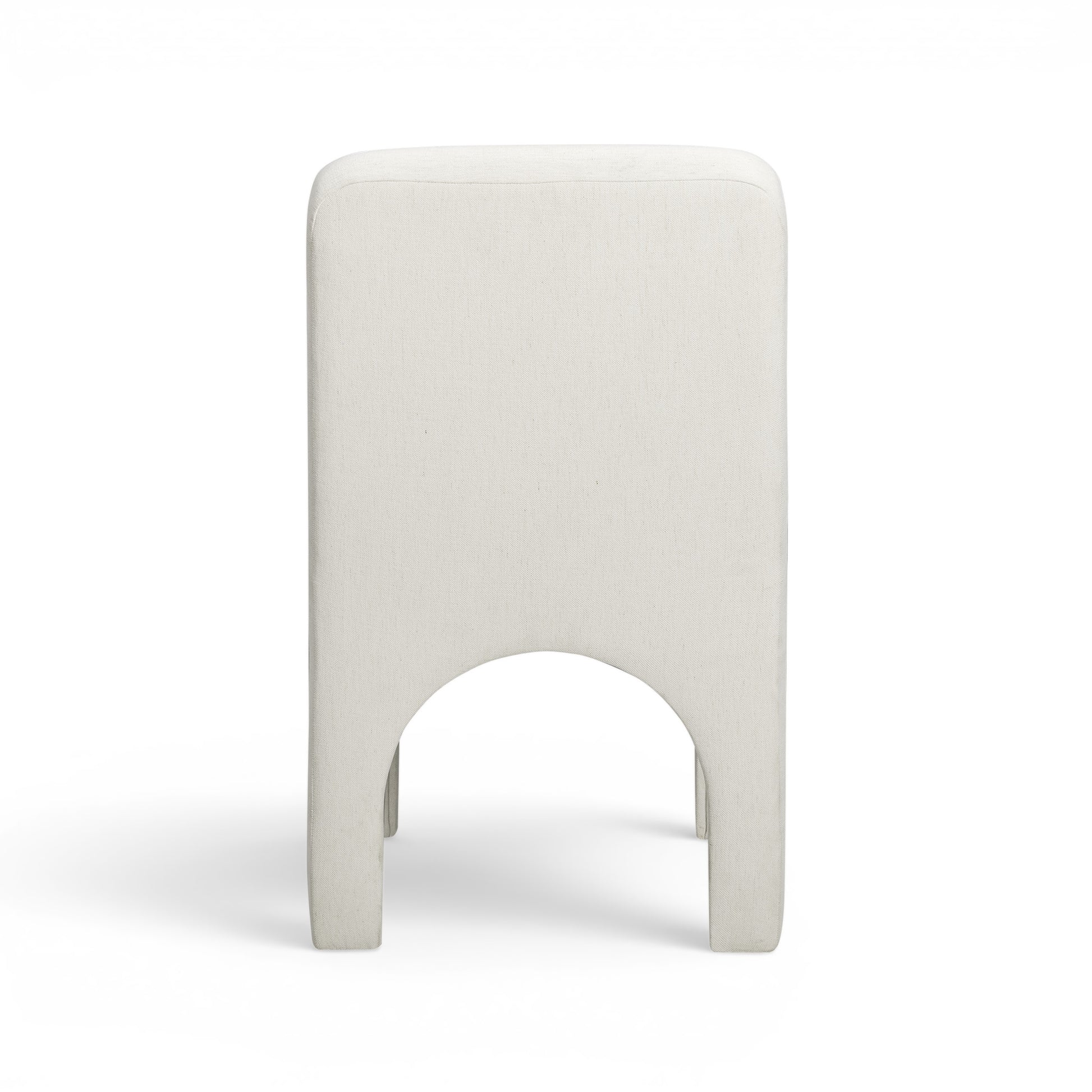 Tomlin Performance Chenille Dining Chair - Cream - Image 4
