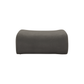 Zenith Contract-Grade Upcycled Fabric Ottoman - Grey - Image 3