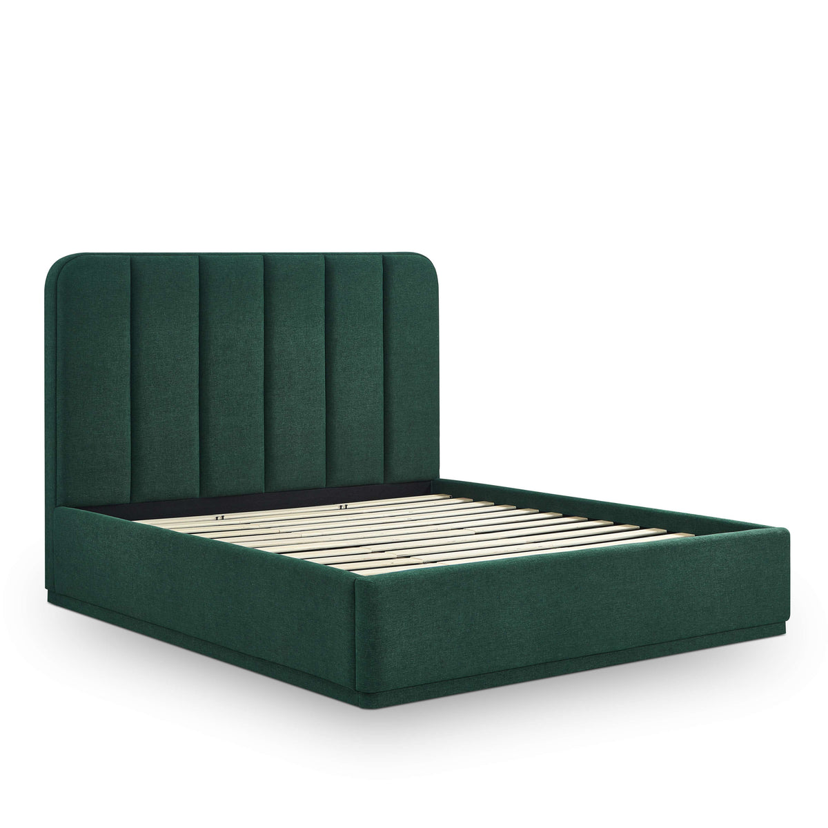 Parker Bed - Forest Green / King - Image 6