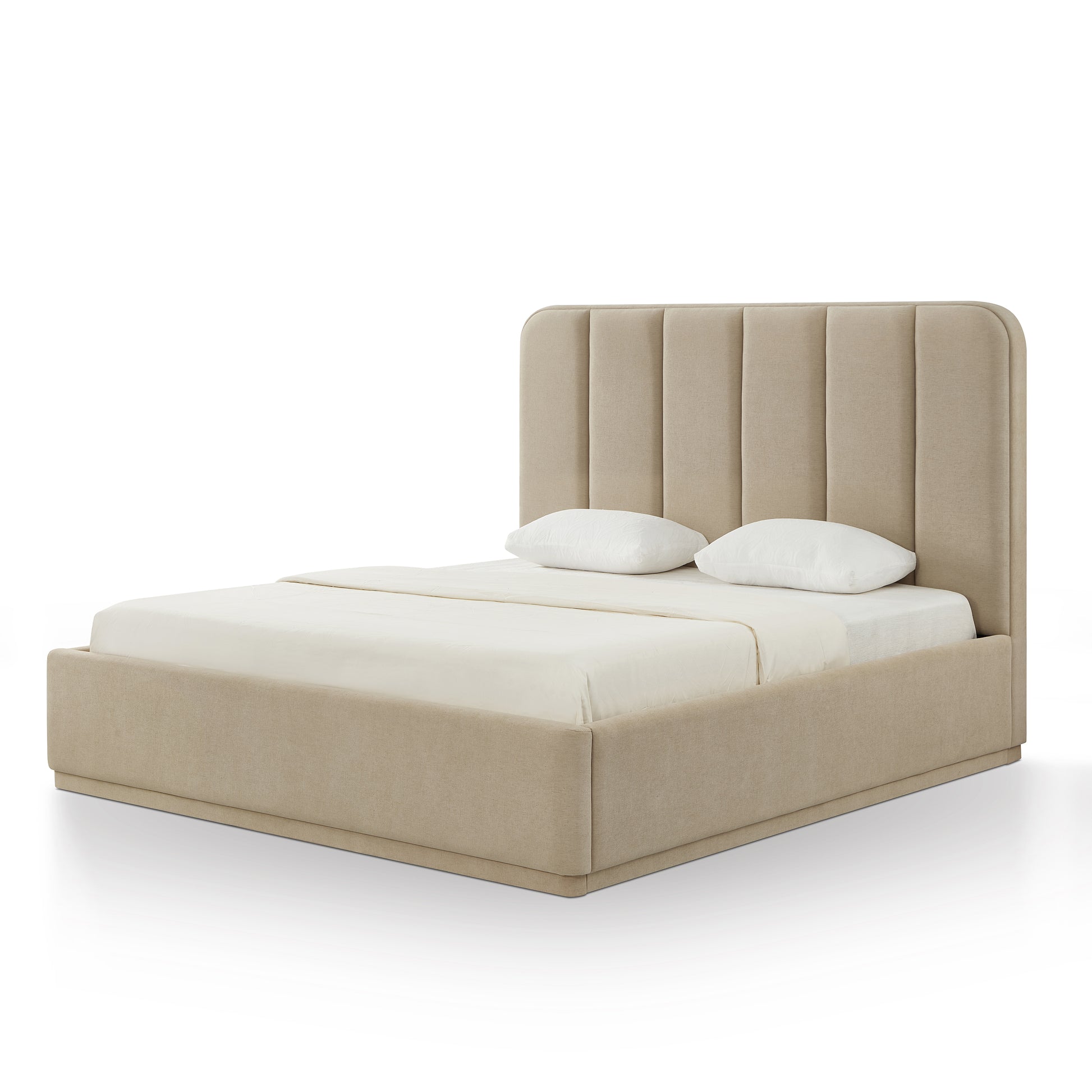 Parker Bed - Tan / King - Image 3
