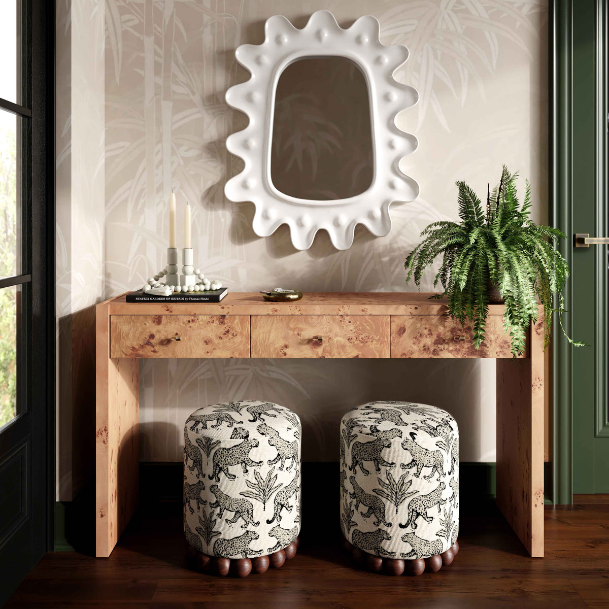 Dex Ottoman - Cream - Image 2