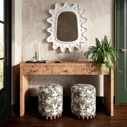 Dex Ottoman - Cream - Image 1