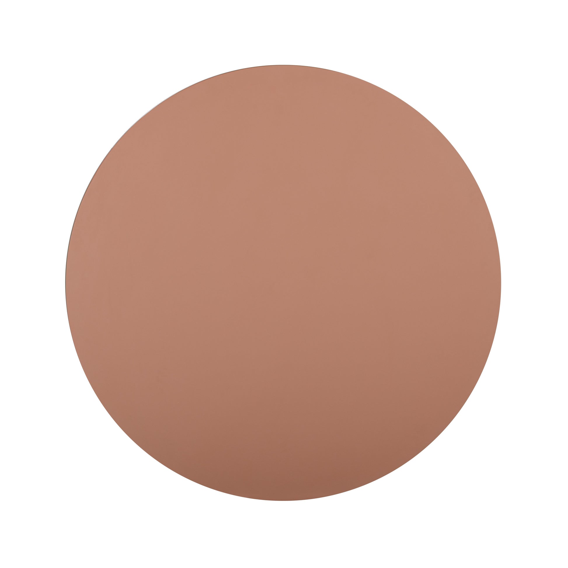 Margot 54" Indoor/Outdoor Round Dining Table - Terracotta - Image 4