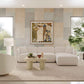 Travie 4-Piece Modular Sectional - White Sand - Image 2