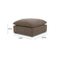 Cali Ottoman - Chocolate Brown - Image 5
