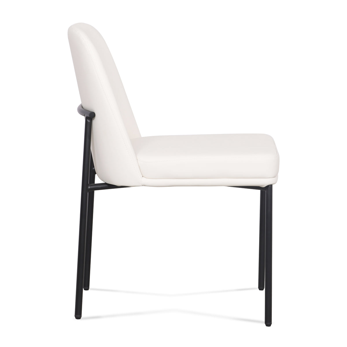 Sydney Performance Vegan Leather Dining Chair - Set of 2 - Cream - Image 6