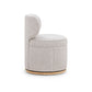 Amaya Swivel Desk Chair - Grey - Image 5