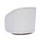 Clarke Cream Performance Boucle Swivel Accent Chair - Image 3