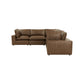 Cali 5-Piece Modular L-Sectional - Brown - Image 4