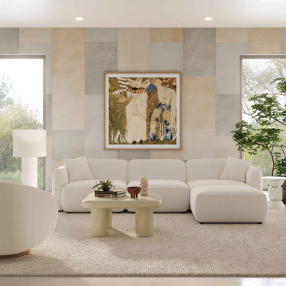 Travie 4-Piece Modular Sectional - Sand - Image 1