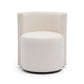 Alyssa Rolling Desk Chair - Cream - Image 3