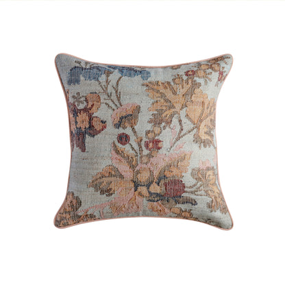 Taman 20" Natural Cotton Throw Pillow - Autumn Florals / Pillow Cover Only - Image 1