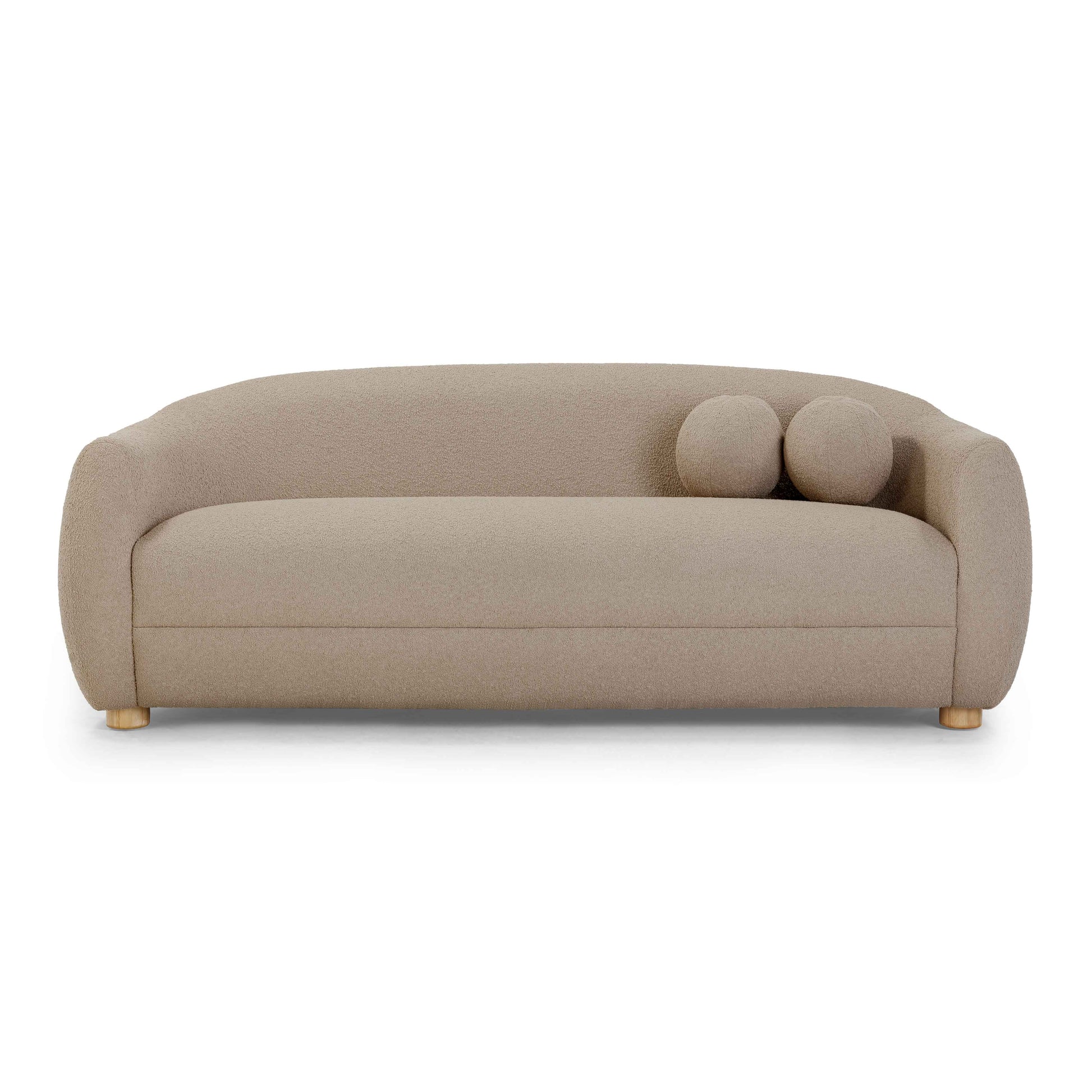 Judy 80" Sofa - Taupe - Image 1