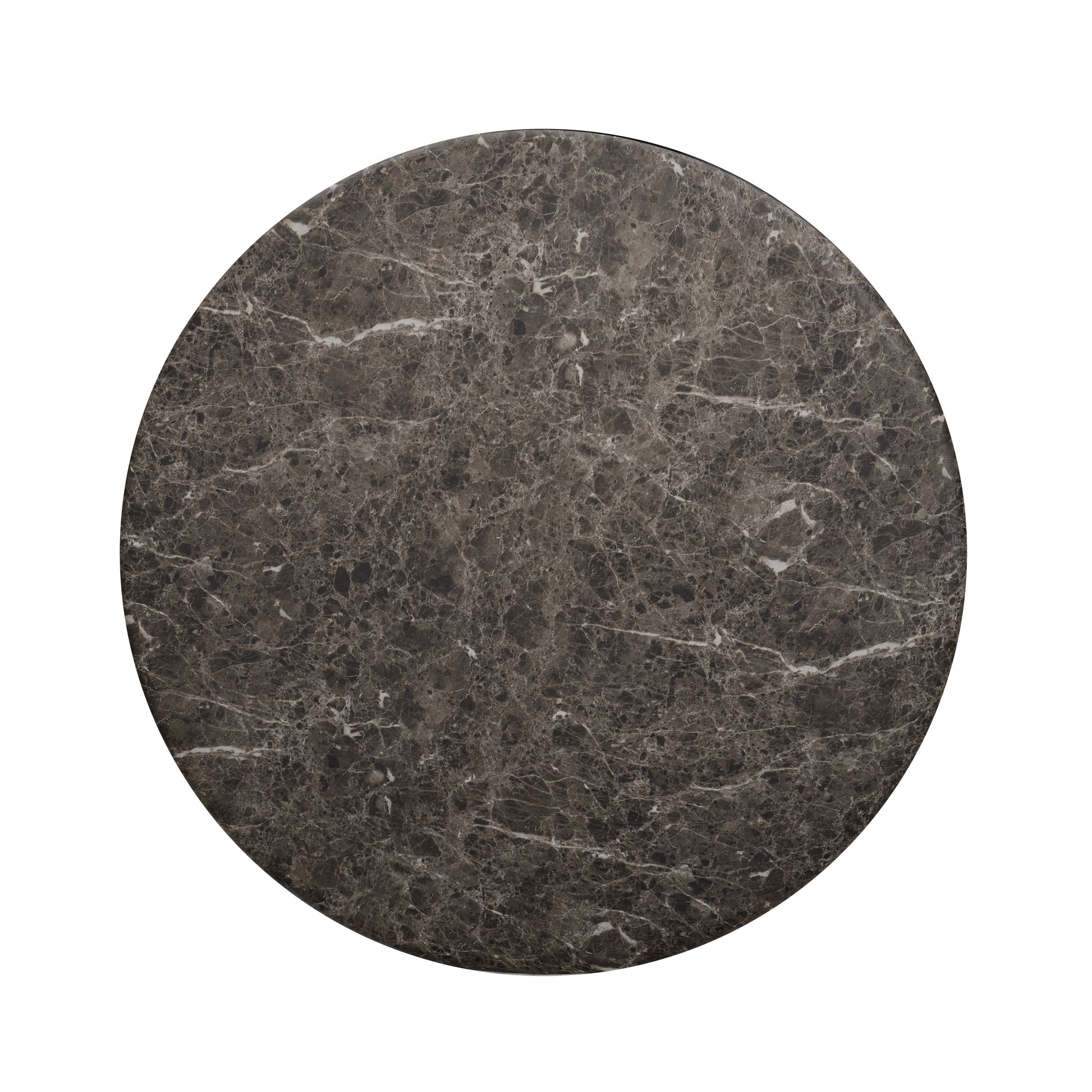 Cynthia 36" Dark Emperador Faux Marble Indoor/Outdoor Coffee Table - Image 4