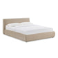 Isla Upholstered Bed - Taupe / Queen - Image 2