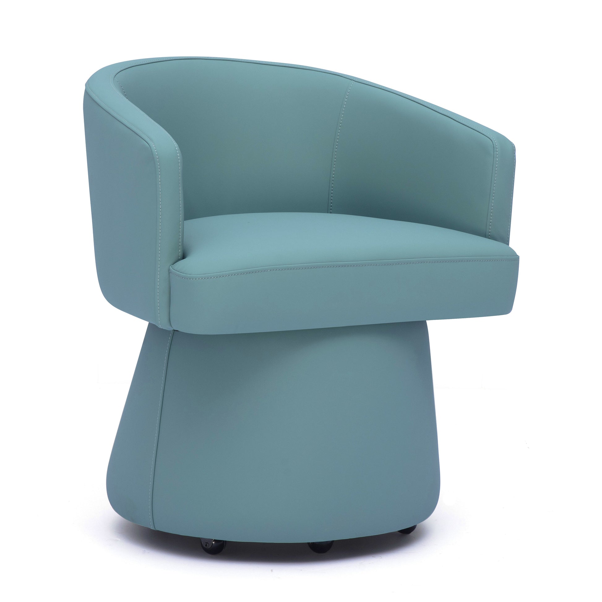 Kristen Rolling Desk Chair - Sea Foam Green - Image 1