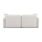Travie 78" Modular Loveseat - White Sand - Image 4