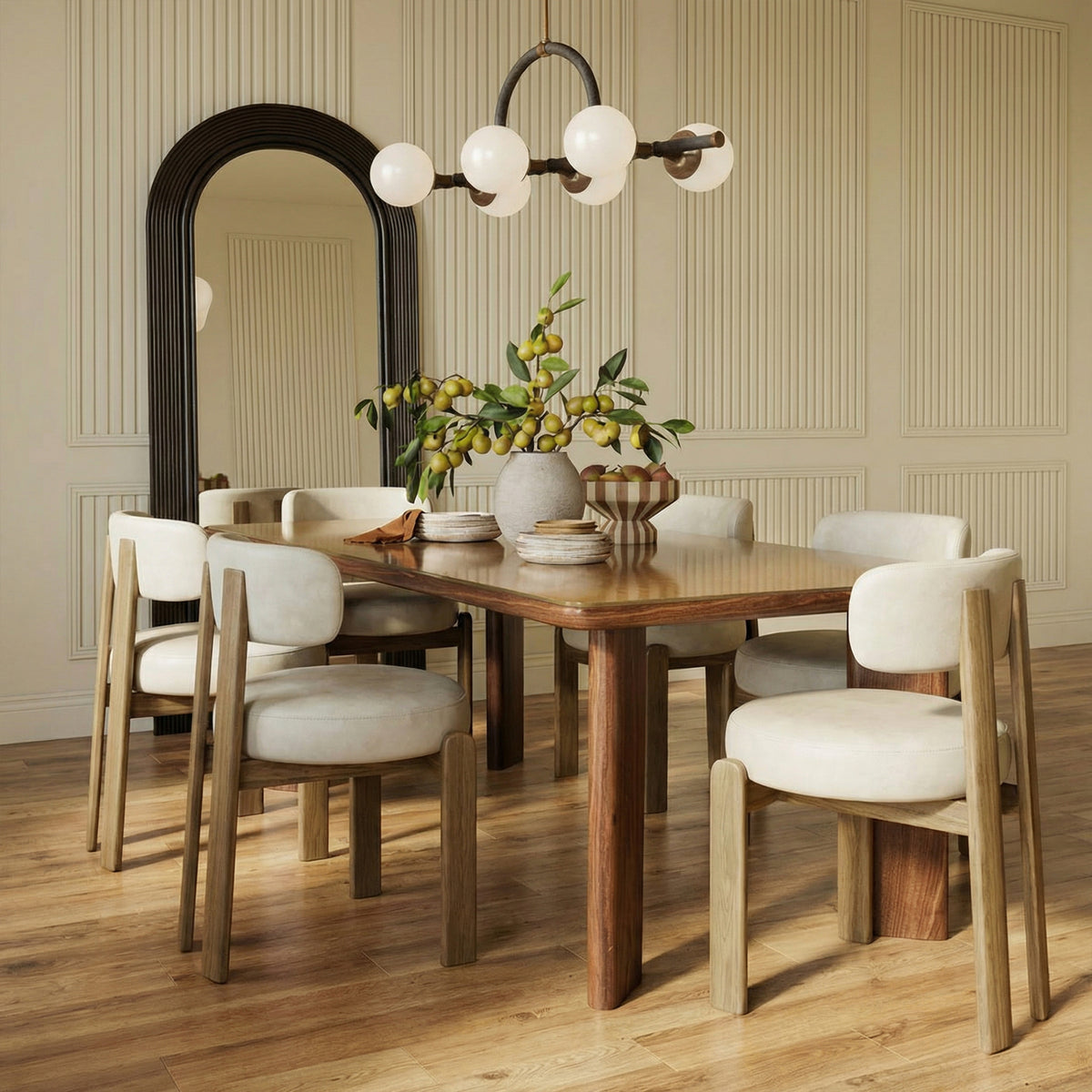 Odessa Performance Dining Chair - Cream / 33" - Image 3