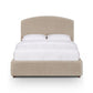Leah 48" Special Sized Chenille Bed - Taupe - Image 3