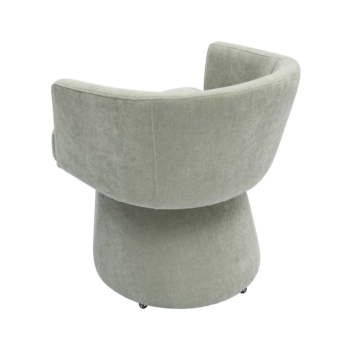 Kristen Rolling Desk Chair - Green - Image 4