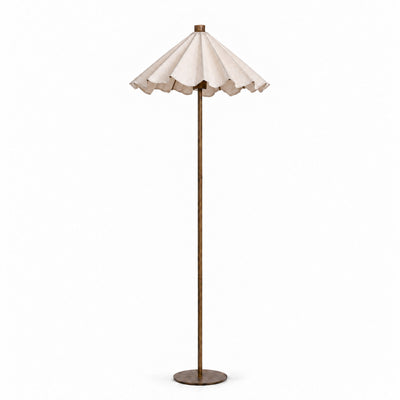 Lyra Ivory Jute Floor Lamp - Image 1
