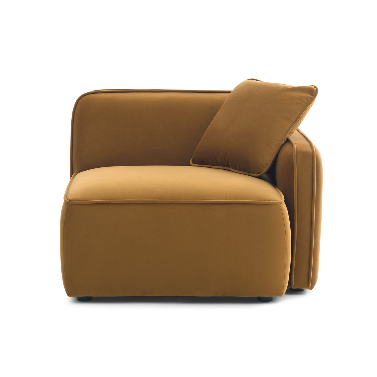 Travie Modular Corner Armchair - Honey / RAF - Image 2