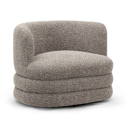 Astor Swivel Hotel Lounge Chair - Heathered Grey - Image 1