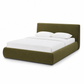 Isla Upholstered Bed - Green / Queen - Image 2
