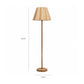 Ondelys Natural Jute Scalloped Floor Lamp - Image 5