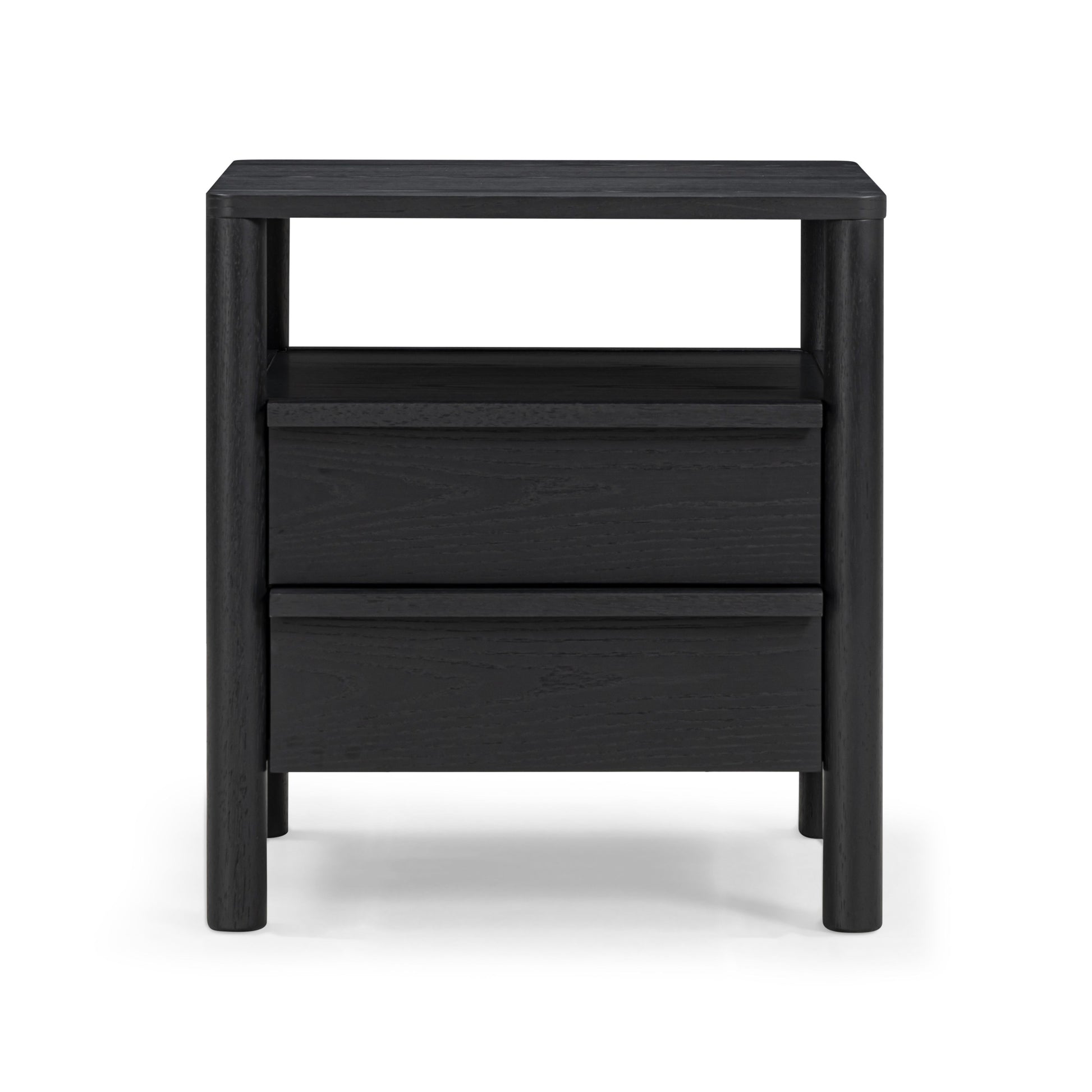 Tyra 22" Black Ash Nightstand - Image 1