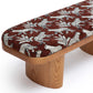 Ollie Upholstered Bench (48"-57") - Brown / 48" - Image 5