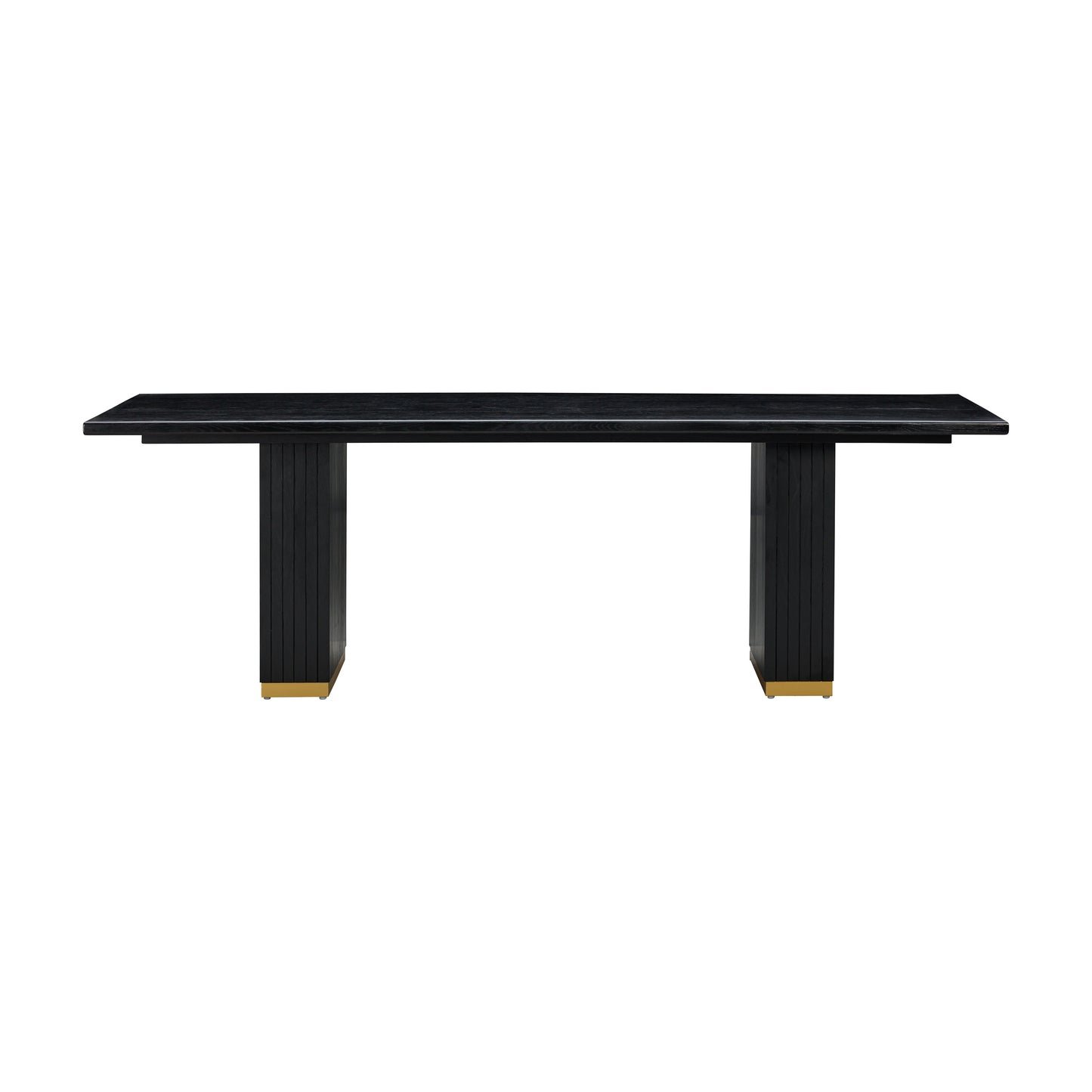 Chelsea Oak Wood Rectangular Dining Table (79