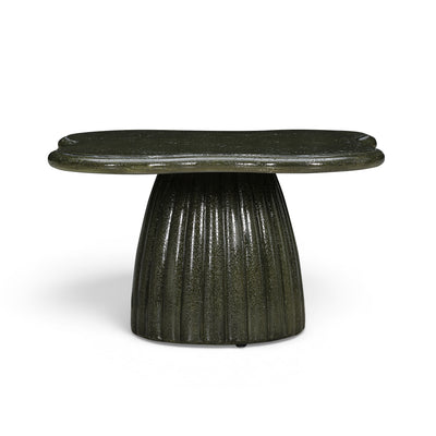 Addison 32" Green Concrete Indoor/Outdoor Coffee Table - Image 1