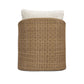 Axel Cream Boucle Outdoor Accent Chair - Image 5