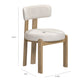 Odessa Performance Dining Chair - Off-White / 33" - Image 8