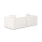 Tarra 86" Modular Loveseat - Cream - Image 5