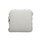 Gertrude Performance Linen Skirted Ottoman - Khaki - Image 5