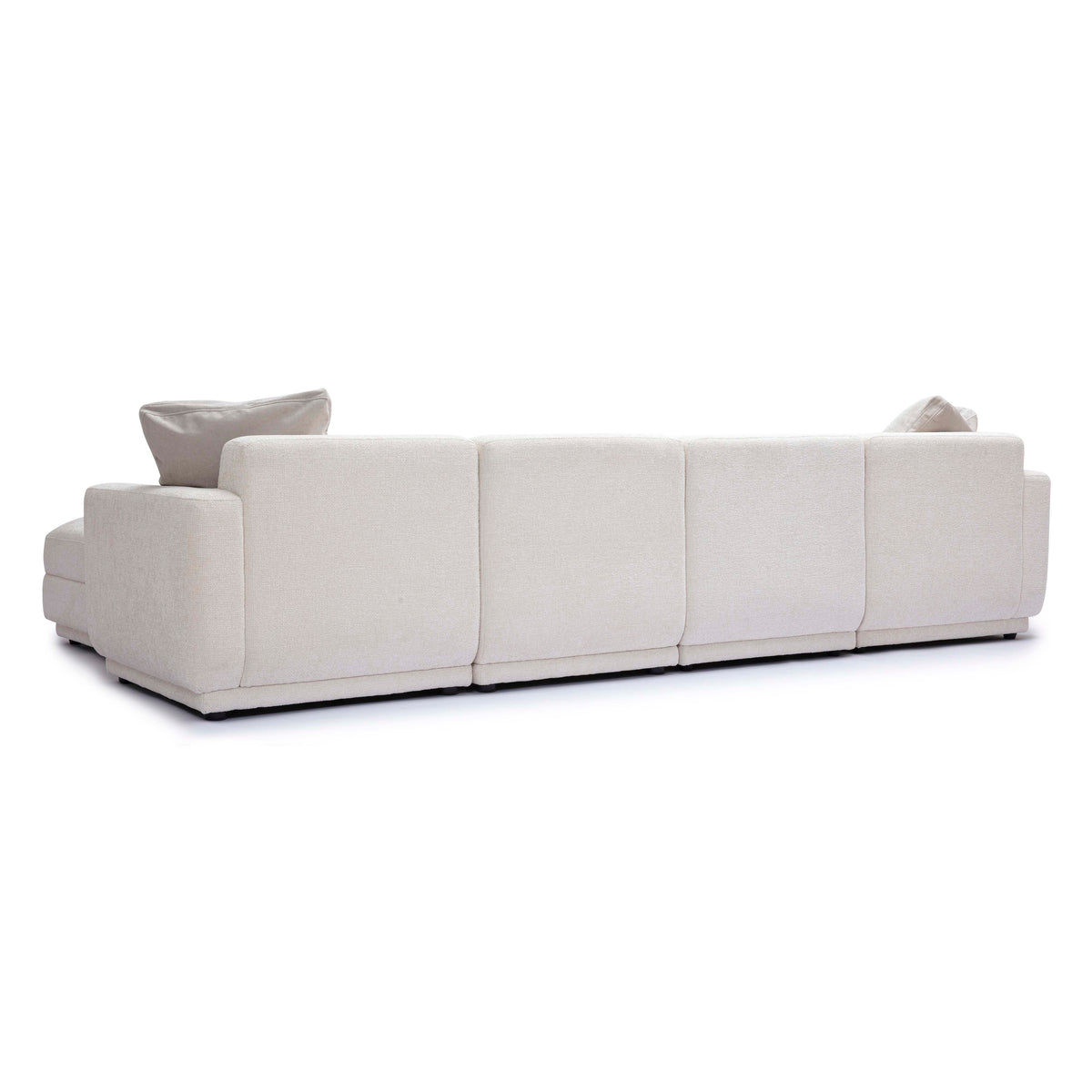 Perry 6-Piece Modular U-Sectional - Cream - Image 4