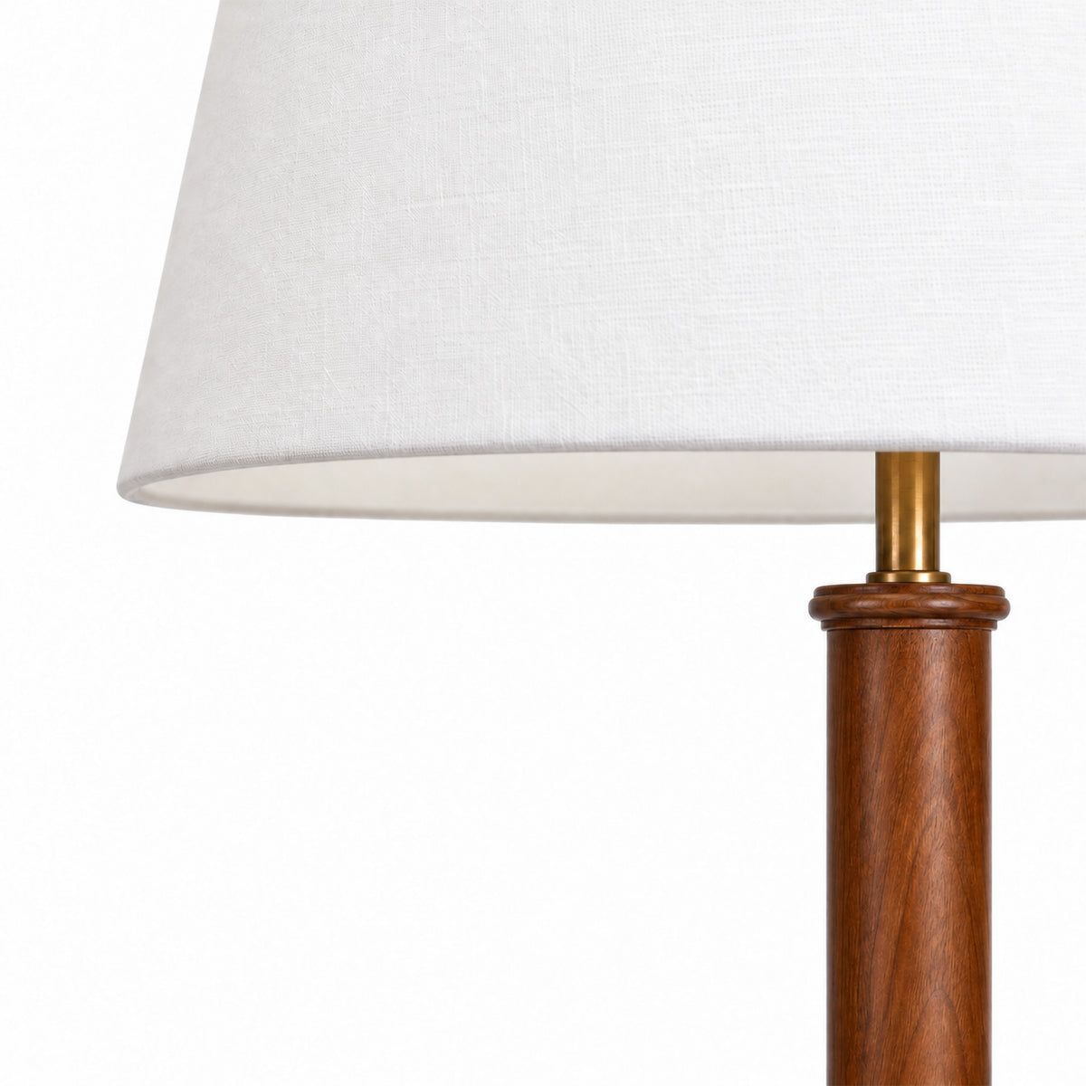 Babou Dark Wood Floor Lamp - Image 4