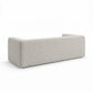 Aurora 90" Sofa - Pebble Beige - Image 4