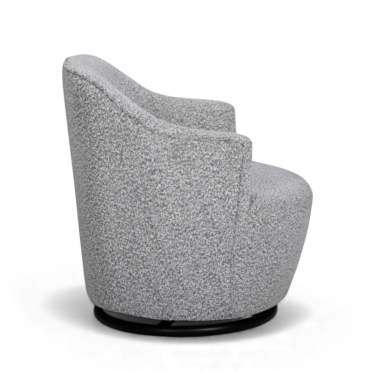 Skyla Swivel Accent Chair - Grey - Image 4