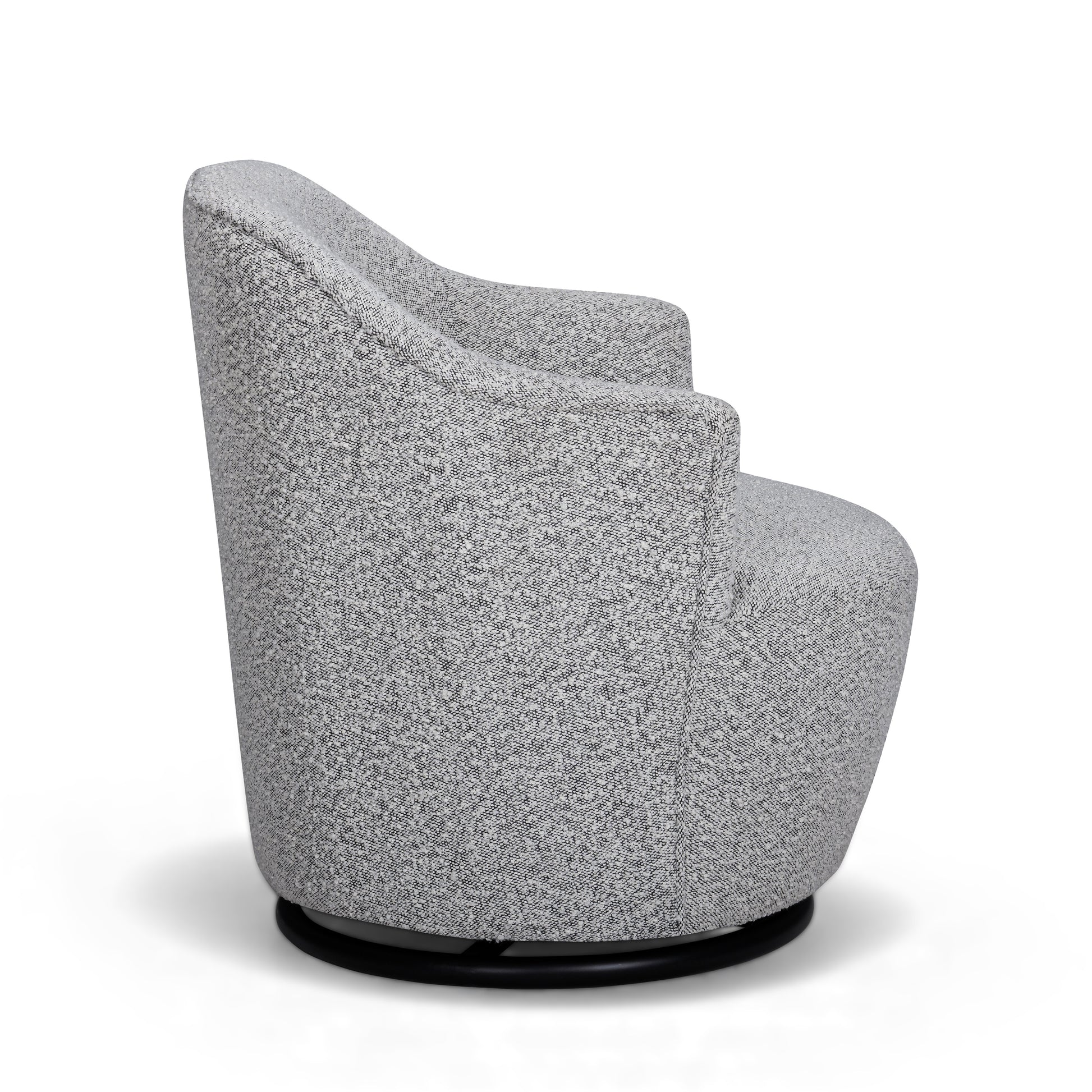 Skyla Swivel Accent Chair - Grey - Image 4