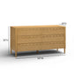 Oodle 62" 6-Drawer Dresser - Natural Ash - Image 8