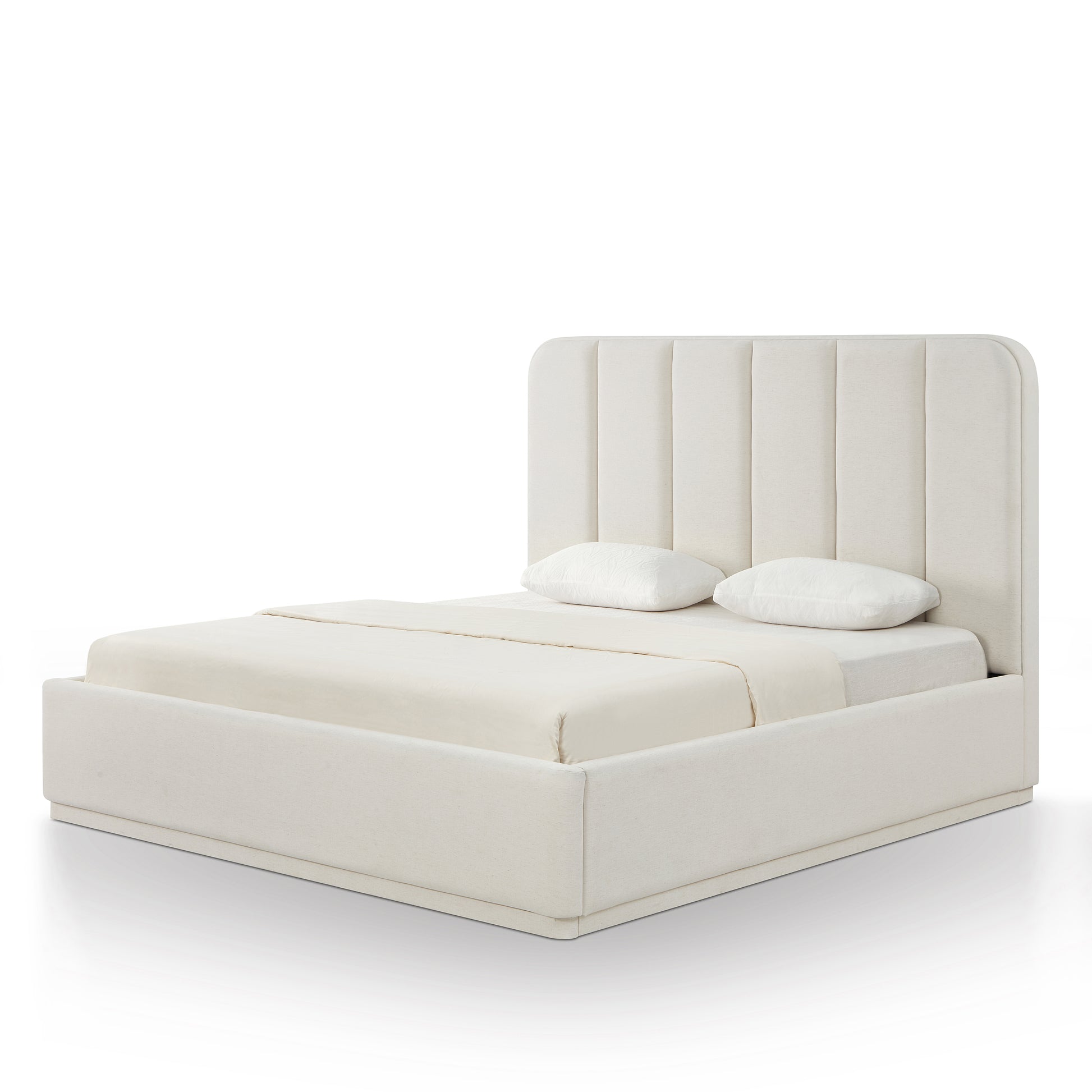 Parker Bed - Cream / King - Image 2