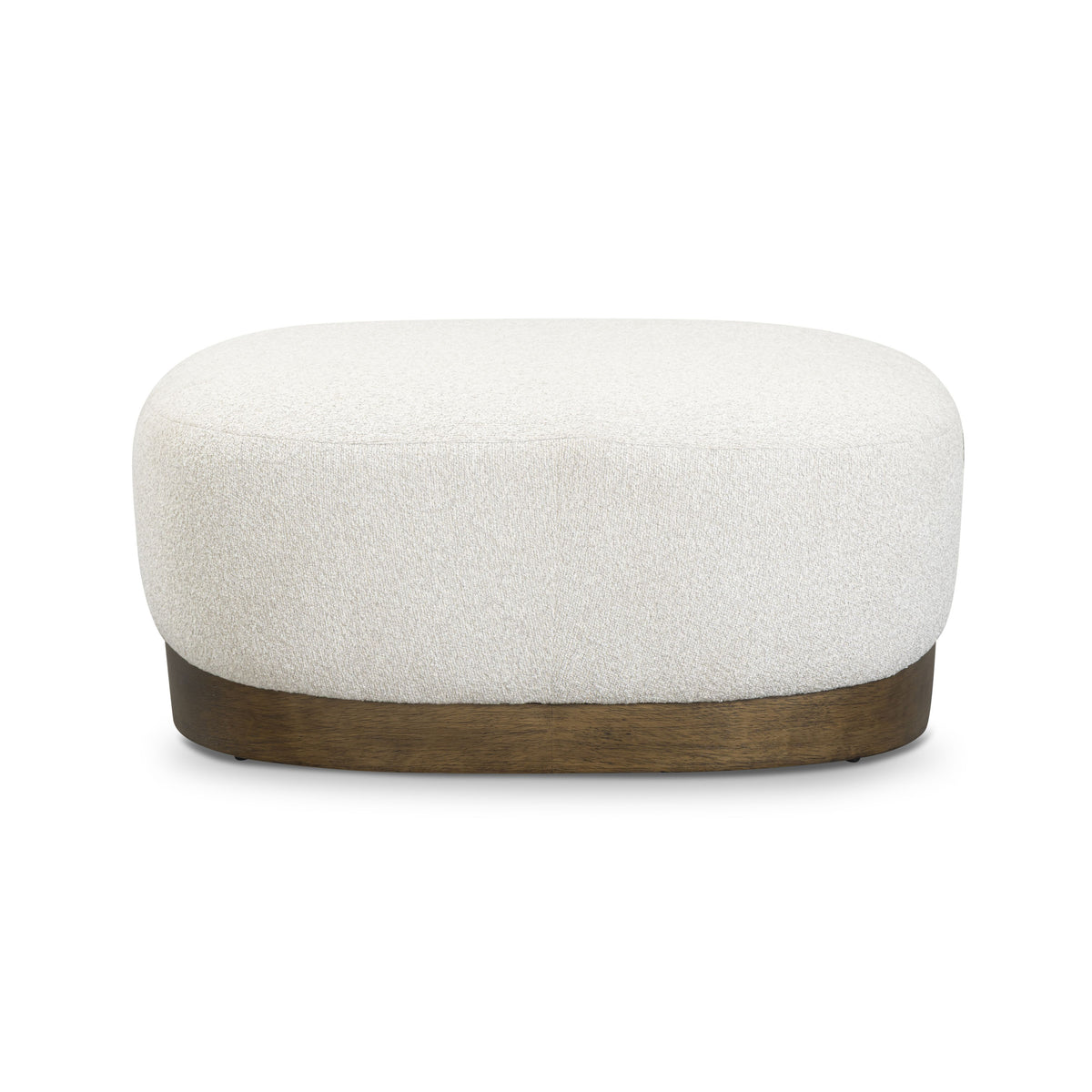 Domina Boucle Ottoman - Off-White - Image 6