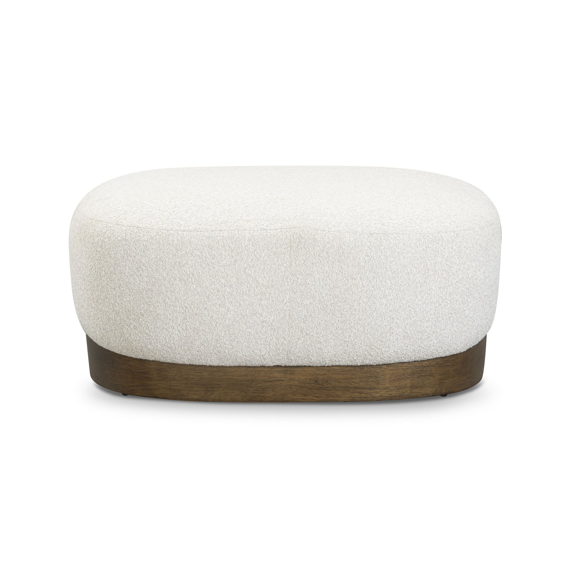 Domina Boucle Ottoman - Off-White - Image 6